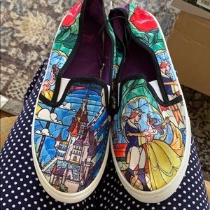 Beauty and the beast sneakers